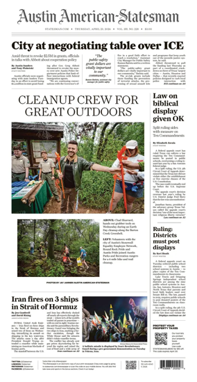 Cover of Austin American-Statesman