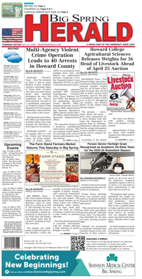 Cover of Big Spring Herald