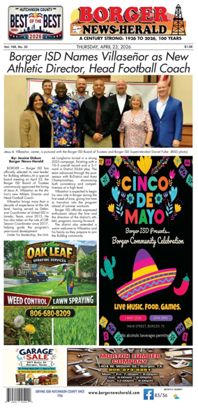 Cover of Borger News-Herald