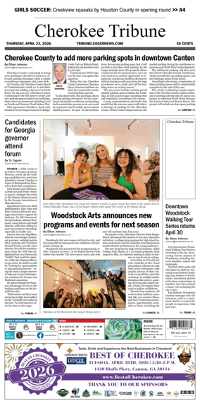 Cover of Cherokee Tribune