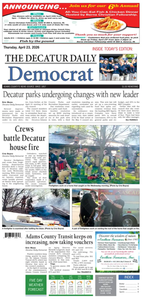 Cover of The Decatur Daily Democrat