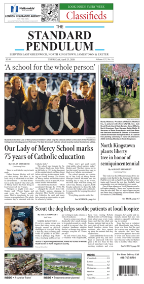 Cover of East Greenwich Pendulum