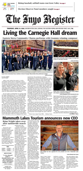 Cover of Inyo Register
