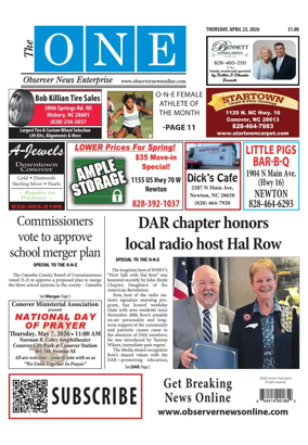 Cover of Observer News Enterprise