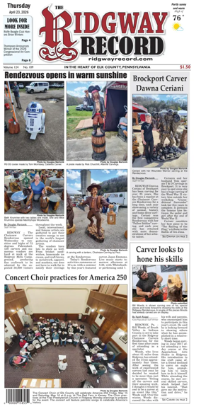 Cover of Ridgway Record