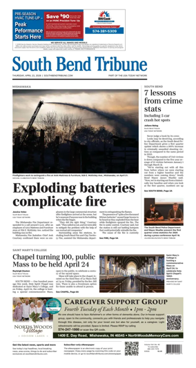 Cover of South Bend Tribune