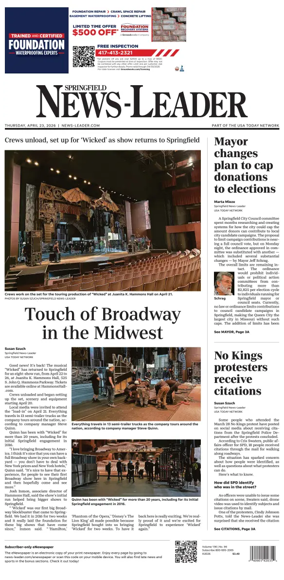 Cover of Springfield News-Leader