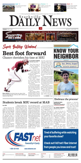 Cover of Starkville Daily News