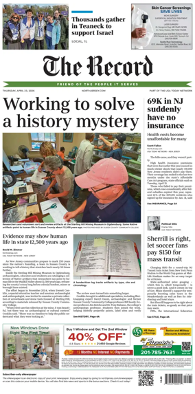 Cover of The Bergen Record