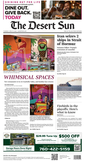 Cover of The Desert Sun