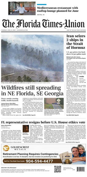 Cover of The Florida Times-Union