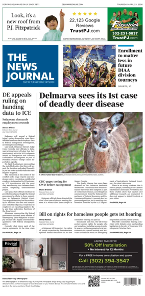 Cover of The News Journal