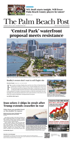 Cover of The Palm Beach Post