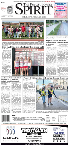 Cover of The Punxsutawney Spirit