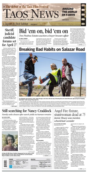 Cover of The Taos News