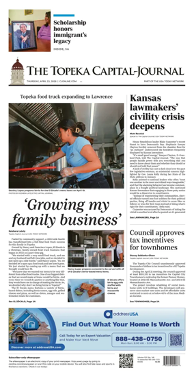 Cover of The Topeka Capital-Journal