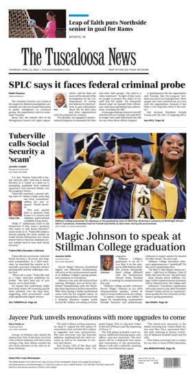 Cover of The Tuscaloosa News