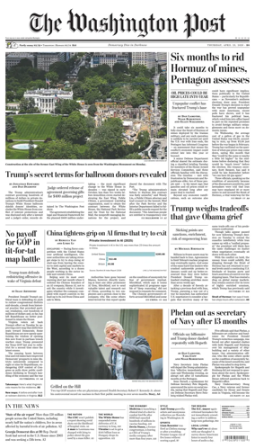 Cover of The Washington Post