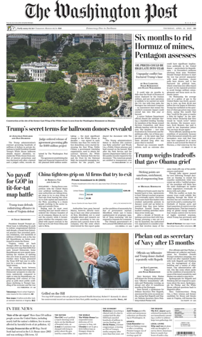 Cover of Washington Post