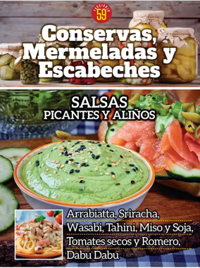 Cover of Conservas mermeladas y escabeches