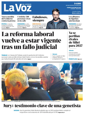 Cover of La Voz del Interior
