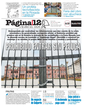 Cover of Pagina 12
