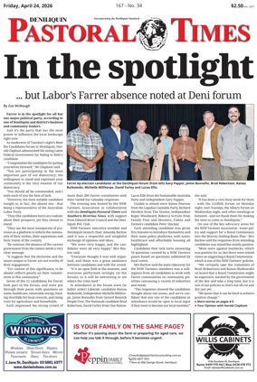 Cover of Deniliquin Pastoral Times