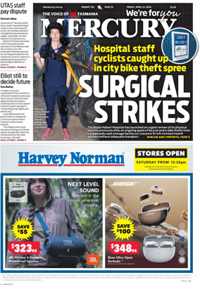 Cover of Mercury (Hobart)