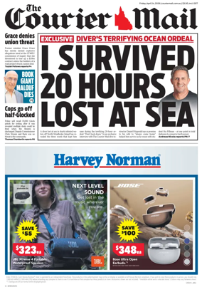 Cover of The Courier-Mail