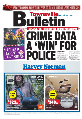 Cover of Townsville Bulletin