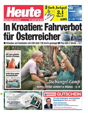 Cover of Heute - Niederosterreich Ausgabe