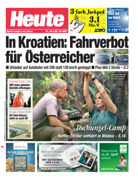Cover of Heute - Oberosterreich Ausgabe