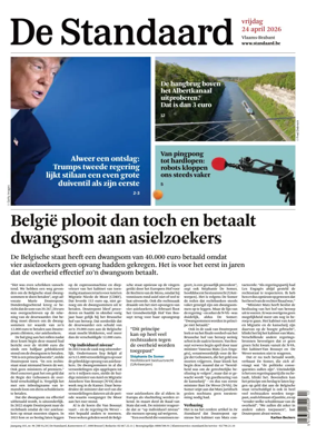 Cover of De Standaard