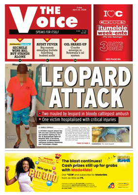 Cover of The Voice (Botswana)