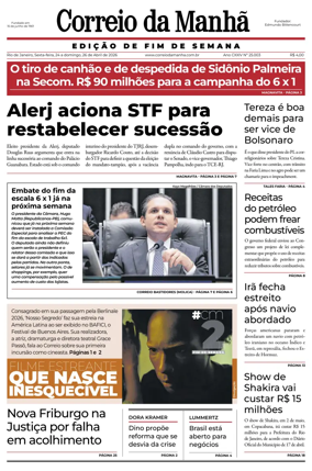 Cover of Jornal Correio da Manha