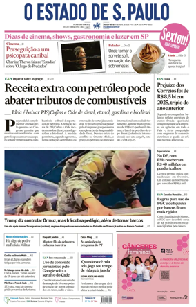 Cover of O Estado de S. Paulo