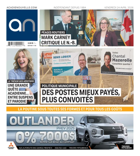 Cover of Acadie Nouvelle