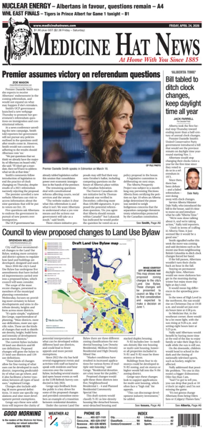 Cover of Medicine Hat News