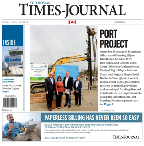 Cover of St. Thomas Times-Journal