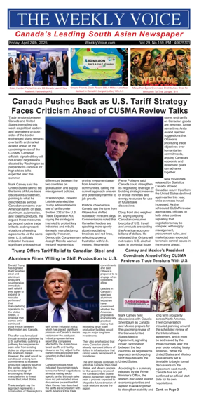 Cover of The Weekly Voice