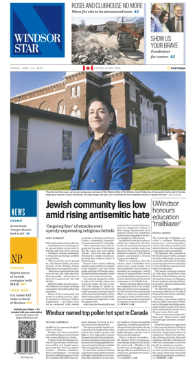 Cover of Windsor Star