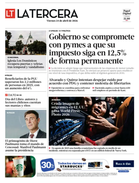 Cover of La Tercera