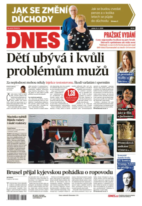 Cover of Dnes Prague Edition
