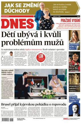 Cover of MF DNES