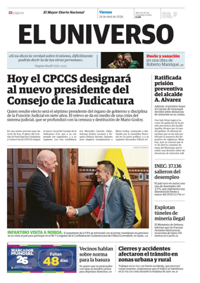 Cover of El Universo