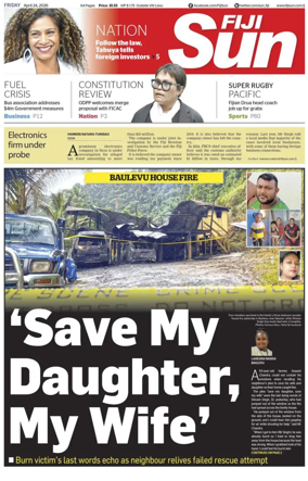 Cover of Fiji Sun