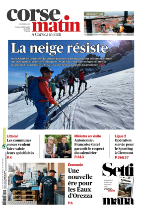 Cover of Corse Matin