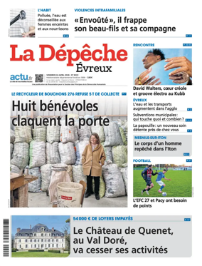 Cover of La Depeche Evreux