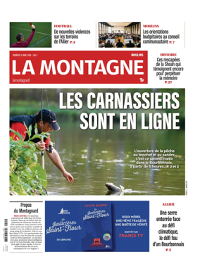 Cover of La Montagne (Moulins)