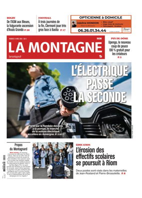Cover of La Montagne (Riom)
